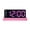 Pink, variant on Yellow Yellow Modern Digital Clock With Alarm Feature And Elegant Design For Office And Living Area With User Friendly Interface And Stylish Look