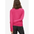 thumbnail image 2 of ellos Women's Plus Size Boxy Cardigan - 30/32, Raspberry Sorbet, 2 of 6