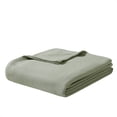 thumbnail image 5 of 1-Piece King Rayon Blanket, Sage Green, 5 of 5
