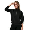 thumbnail image 1 of Spanx AirEssential Half Zip - 50346R (Very Black, L), 1 of 2