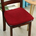 thumbnail image 2 of LHWEN Chiavari Chair Cushion Pad with Attachment Straps Perfect for Weddings Parties Events Comfortable Multiple Colors Reusable Easy Care Washable Fits Chiavari Chairs Ideal for Receptions, 2 of 3