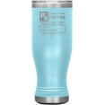 thumbnail image 1 of Prescription Coffee Rx Tumblers 20oz BOHO Insulated Tumbler/Light Blue, 1 of 1