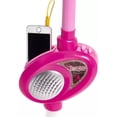 thumbnail image 3 of MICRÓFONO ROSA DE JUGUETE CON BASE KARAOKE MICROPHONE, 3 of 5