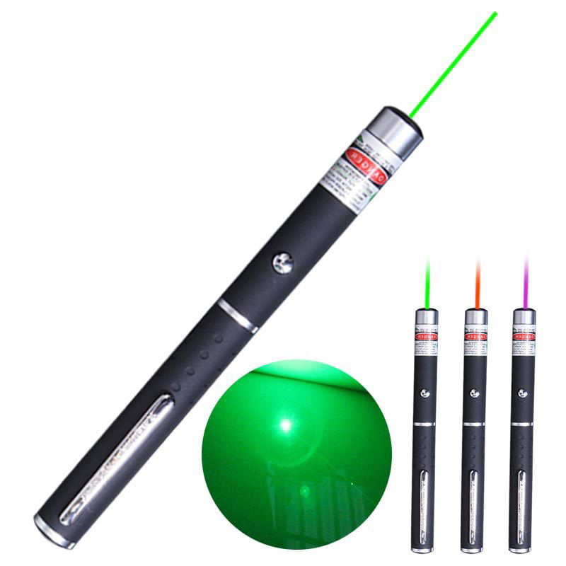 3PCS 50Miles Green&Red&Blue Zoom Laser Pointer Pen Visible Beam Light Lazer USA 
