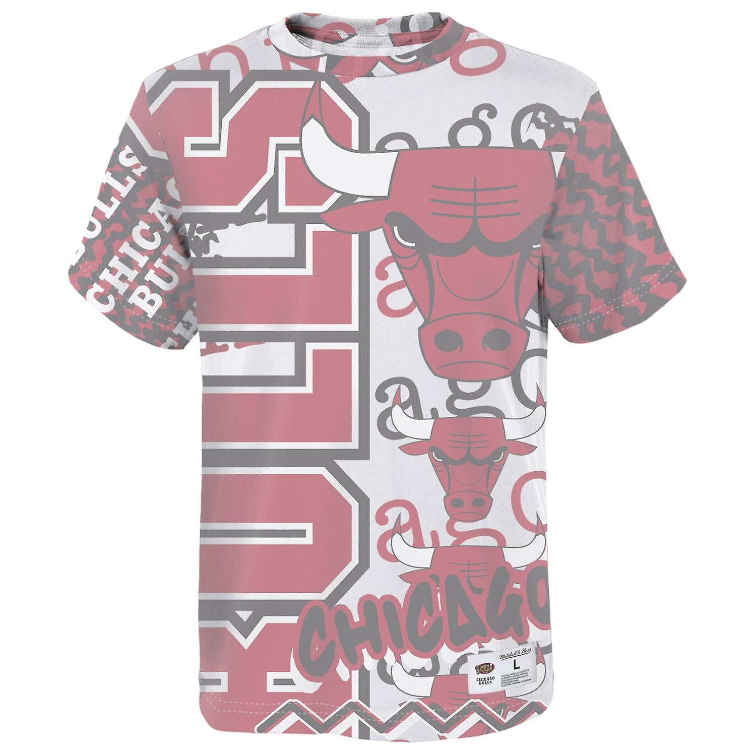 Chicago Bulls Mitchell & Ness Jumbotron T-Shirt