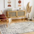 thumbnail image 3 of Surya Bremen 60x90" Rectangle Contemporary Wool Rug in Cream/Gray, 3 of 7