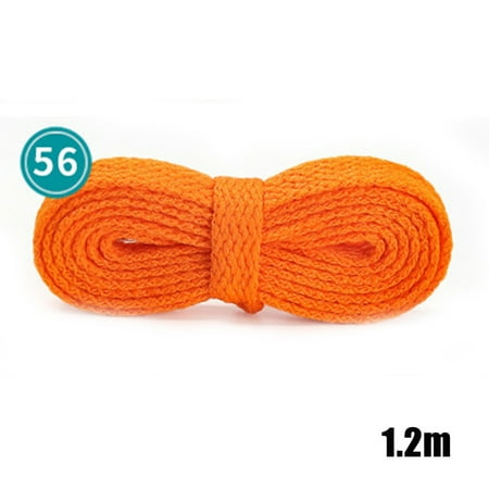 

Casual Sports Shoe Shoelaces Solid Color Korean Style Sneaker Flat Shoelace 56