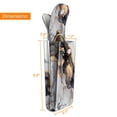 thumbnail image 2 of Funda doble para gafas Fintie Cloudy Marble de piel vegana, 2 of 8