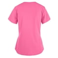 thumbnail image 4 of Mujeres Cuello V Enfermera Exfoliantes Uniformes Médicos Manga Corta Flor Impreso Bolsillo Tops Enfermería Camisas De Trabajo Ropa Femeninapangjing, 4 of 4