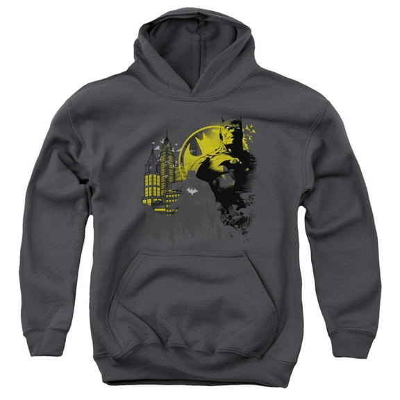 Batman - The Dark City - Youth Hooded Sweatshirt - Large
