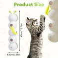 thumbnail image 6 of Whack a Worm Cat Toy, Interactive Caterpillar Cat Toy with Motion Sensor, Whack a Worm Post Cat Toys with Suction Cup, Moving Caterpillar Cat Toys for Indoor Cats, 6 of 7