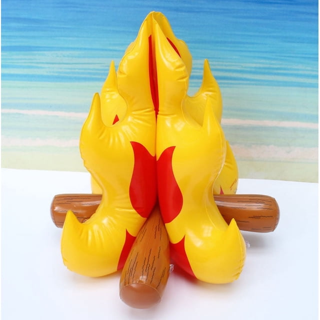 Xihbxyly Ofertas Relámpago de Liquidación de Hoy Accesorios Inflables para Fiestas En Llamas de Pvc, Juguetes Inflables En Llamas