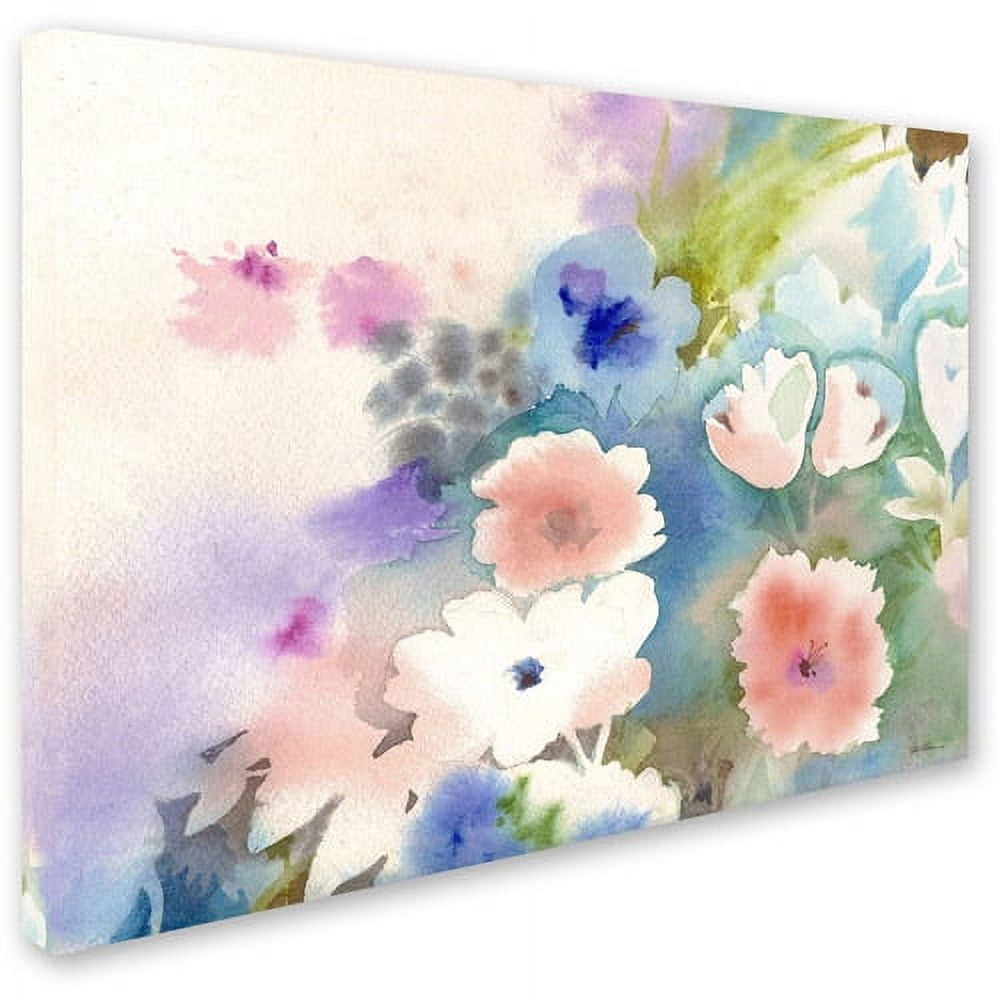 Trademark Fine Art "Mystic Garden" Canvas Art by Sheila Golden