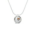 thumbnail image 2 of Delight Jewelry Silvertone Love with Chocolate Cupcake Hero Ring Charm Necklace, 18", 2 of 4