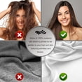 thumbnail image 2 of Standard Size Mulberry Silk Pillowcase,Cooling Pillow Cases with Hidden Zipper,Smooth Breathable Pillowslip Hleps Skin(20"x26",White), 2 of 9