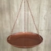 14" Hanging Birdbath - Copper Finish