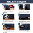 thumbnail image 2 of JIAN YA NA Stretch Velvet Sofa Covers Large Couch Covers Sofa Slipcovers with Seperate Seat Cushion Covers(Navy Blue, Loveseat Cover), 2 of 7
