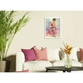thumbnail image 3 of Pretty in Pink - Vintage Pin Up Girl Print by William Medcalf c.1955 - Fine Art Matte Paper Print (Unframed) 24x32in, 3 of 4