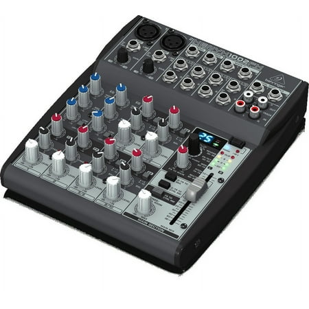Behringer 1202FX Premium 12-Input 2-Bus Mixer w/ Xenyx Mic Preamps, British EQs & Multi-FX Processor