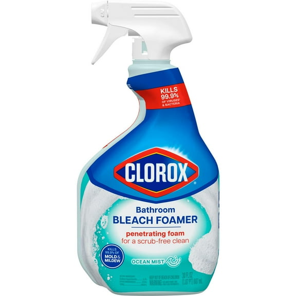 Clorox Bathroom Bleach Foamer Spray - Ocean Mist - 30 oz