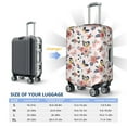thumbnail image 6 of Haiem Rose Flowers Luggage Cover Printed Suitcase Covers for Luggage Elastic Washable Suitcase Protector Fits 18-32 Inch Luggage-Small, 6 of 9