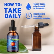 Nu Nerve Advanced Formula Drops Supporting Your Active Lifesyle Naturally NuNerve 30 Servings