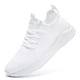 thumbnail image 1 of Zapatillas de tenis ligeras WYGRQBN para mujer, blancas, 1 of 7