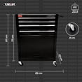 thumbnail image 2 of Caja Gabinete Metálico c/ 4 Gavetas Movil Knova Gabinete Metálico Movil, 2 of 7