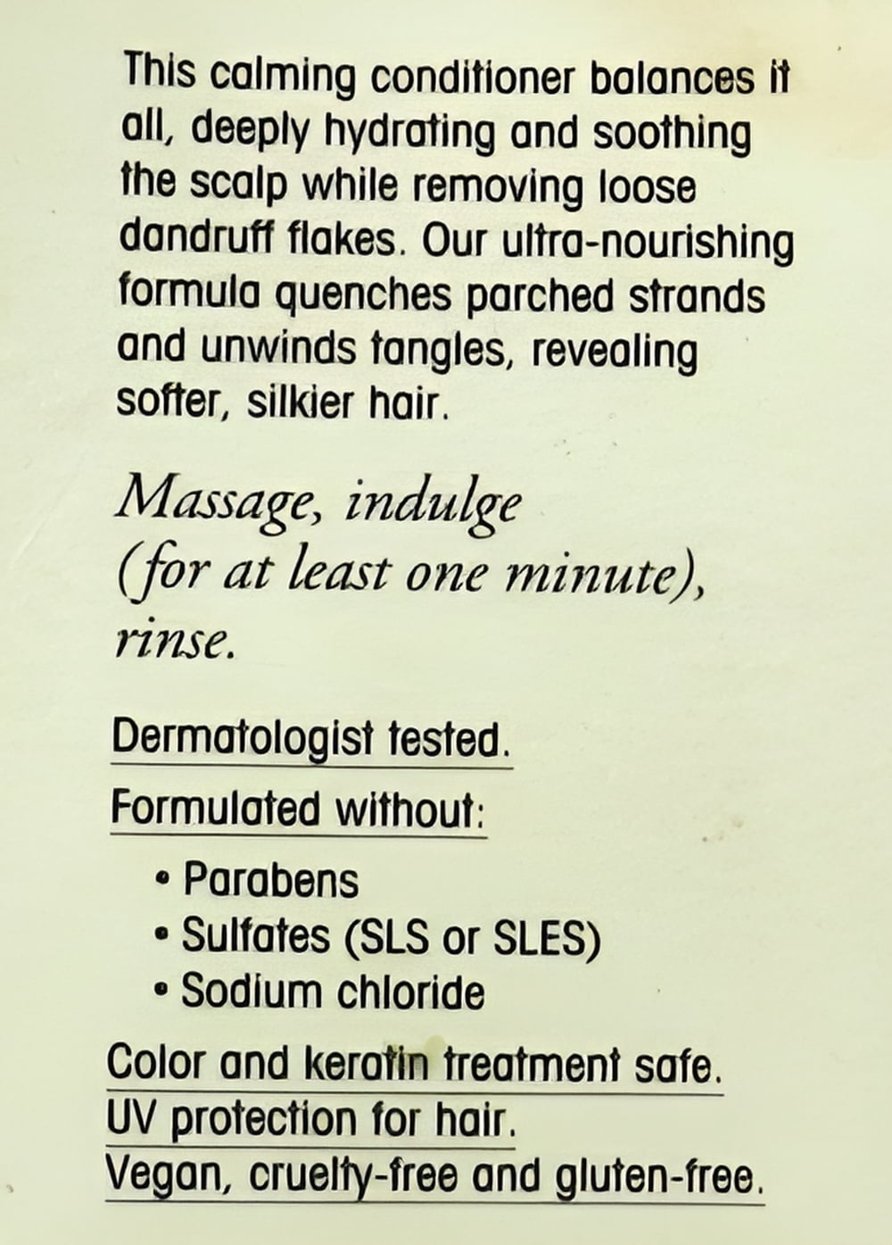 Serene Scalp Balancing Conditioner by Oribe for Unisex - 6.8 oz Conditioner