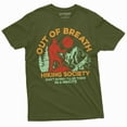 thumbnail image 5 of Out of breath hiking society T-shirt Hiker shirt nature tee shirt mountains woods gift funny shirt (XX-Large Navy Blue), 5 of 7