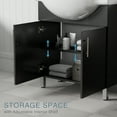thumbnail image 3 of Eclife 30" Freestanding Single Bathroom Vanity with Euro Ceramic Sink and Faucet, 3 of 8