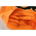 thumbnail image 7 of POPTEM Kids Halloween Sweatshirt Glow in the Dark Long Sleeve Shirts Orange 6T, 7 of 7