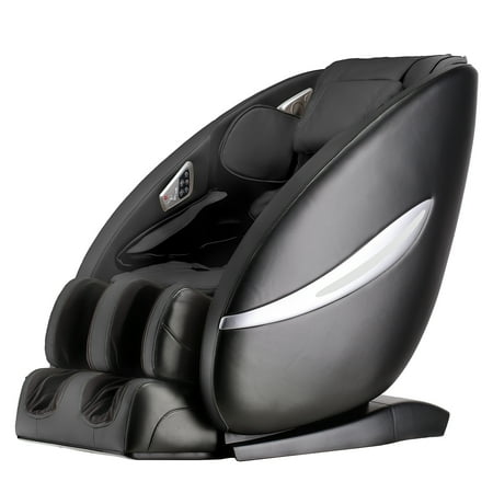 BestMassage Shiatsu Massage Chair Full Body and Recliner Zero Gravity Electric with Built-In Heat Therapy Airbag Massage System,Black