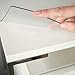 thumbnail image 3 of ExactMade - Clear Table Protector, USA Made, Safe, 12 x 22 Inch, 2mm Thick Ultra Clear Smooth Vinyl, Desk Pad Mat for Writing Desk, Office Table Blotter, 3 of 4