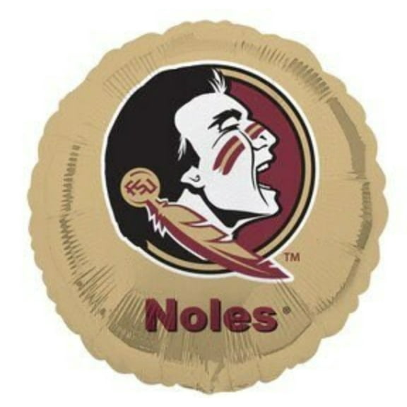 18" FLORIDA STATE SEMINOLES Football Balloon  Party Supplies Decorations Foil Mylar Balloon