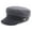 68_Grey, variant on 1PC Hat Gray Cotton Men's And Women's Cap Vintage Beret Cap Flat Top Comfortable Breathable Cap