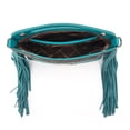 thumbnail image 7 of Wrangler Top Handle Bag for Women Embroidered Fringe Western Crossbody Purse, Turquoise, 7 of 7