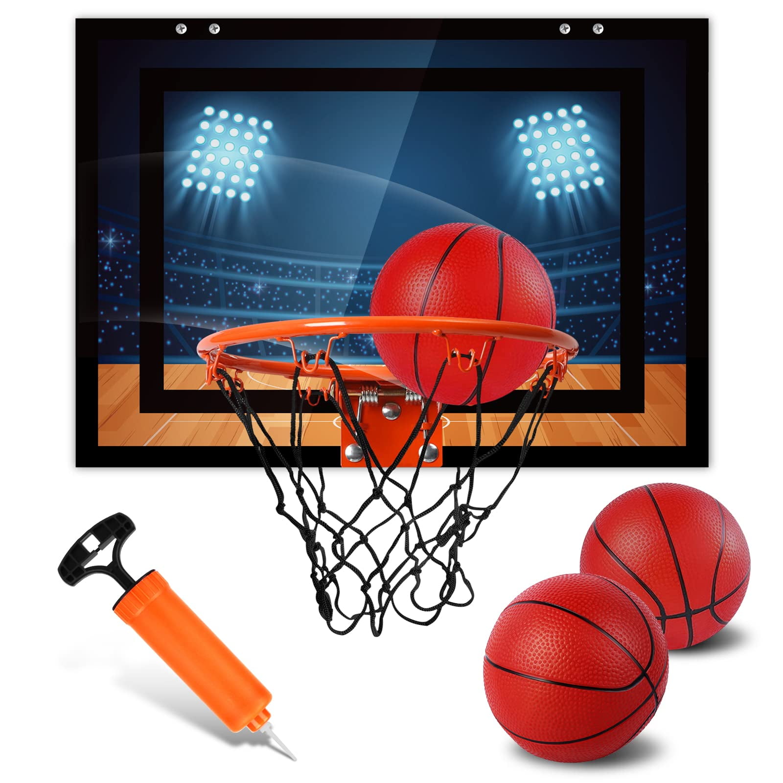 Pro Room Basketball Hoop Over The Door Wall Mounted Basketball Hoop