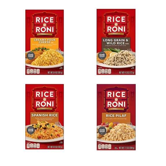Rice-A-Roni Everyday Favorites – 8 Flavor Variety Pack