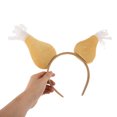 thumbnail image 4 of OUNONA 2Pcs Thanksgiving Headbands Turkey Leg Hair Accessories Fun Lightweight Multi Headwear, 4 of 5