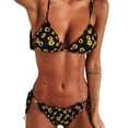 thumbnail image 1 of TIMIFIS Women's Bikini Swimsuit Tie Low Rise Two Piece Bathing Suit, 1 of 6