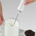 thumbnail image 3 of EXLEAF 2026 New Milk Frother Long Battery Life Hand Mixer Wireless Operation Quiet Design Milk Frother Handheld Red for Coffee Lattes Milkshakes Hot Chocolate Smoothies, 3 of 7