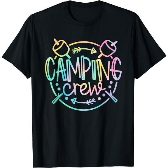 Camping Matching Shirts for Family Camper Group Camping Crew T-Shirt