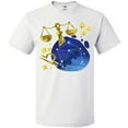 thumbnail image 3 of Inktastic Libra Constellation Zodiac Sign Illustration T-Shirt, 3 of 5