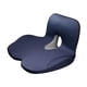 thumbnail image 2 of Almohada ergonómica integrada de cojín de asiento para la silla de la oficina de viajes mamá y papá Azul, 2 of 8