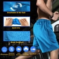 thumbnail image 2 of Shorts de Baño Secado Rápido para Hombre Scotamalone Azul, 2 of 6