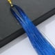thumbnail image 1 of Xiao Hua 100 unidades de cintas de colores para trenzas, cintas para el pelo con degradado, lazos para el pelo, accesorios para el cabello, C12, 1 of 5