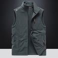 thumbnail image 1 of Vest Men's Spring Fleece Sleeveless Fleece Vest Outdoor Fleece Vest, 1 of 5