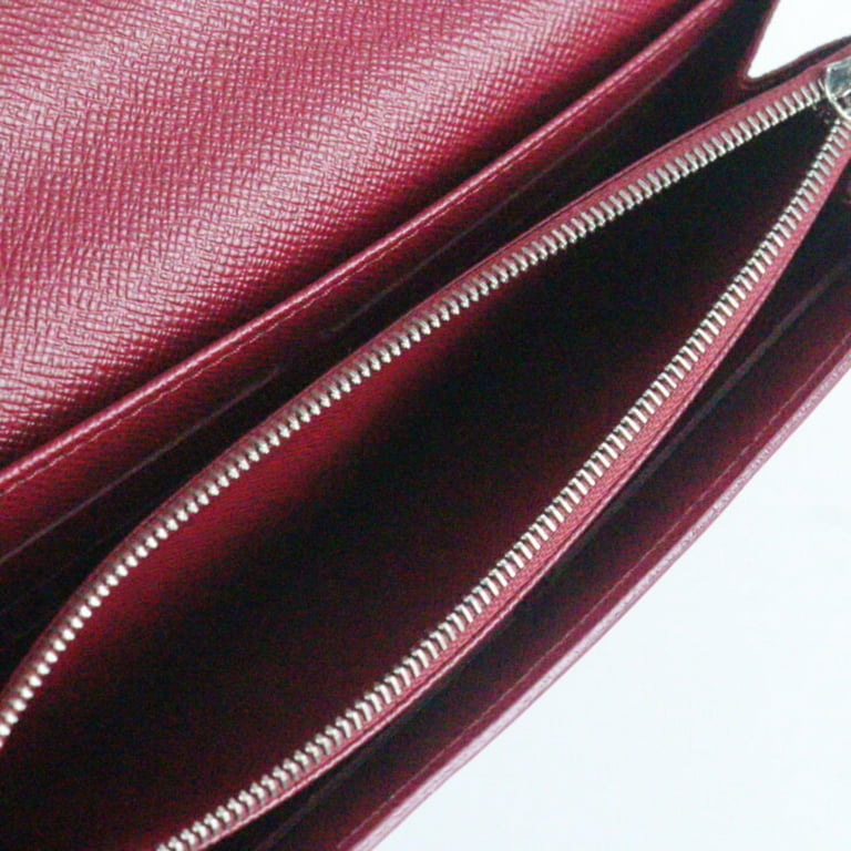 New Louis Vuitton Epi Leather Lilac Purple Wallet Card Holder Zip Clutch Bag