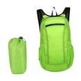 thumbnail image 4 of Mochila plegable de gran capacidad, elegante y compacta, ideal para ir de compras o vacaciones. Verde, 4 of 9